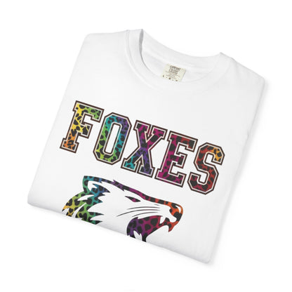 Foxes Leopard Mascot Tee