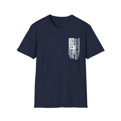 American Flag Rifle T-Shirt