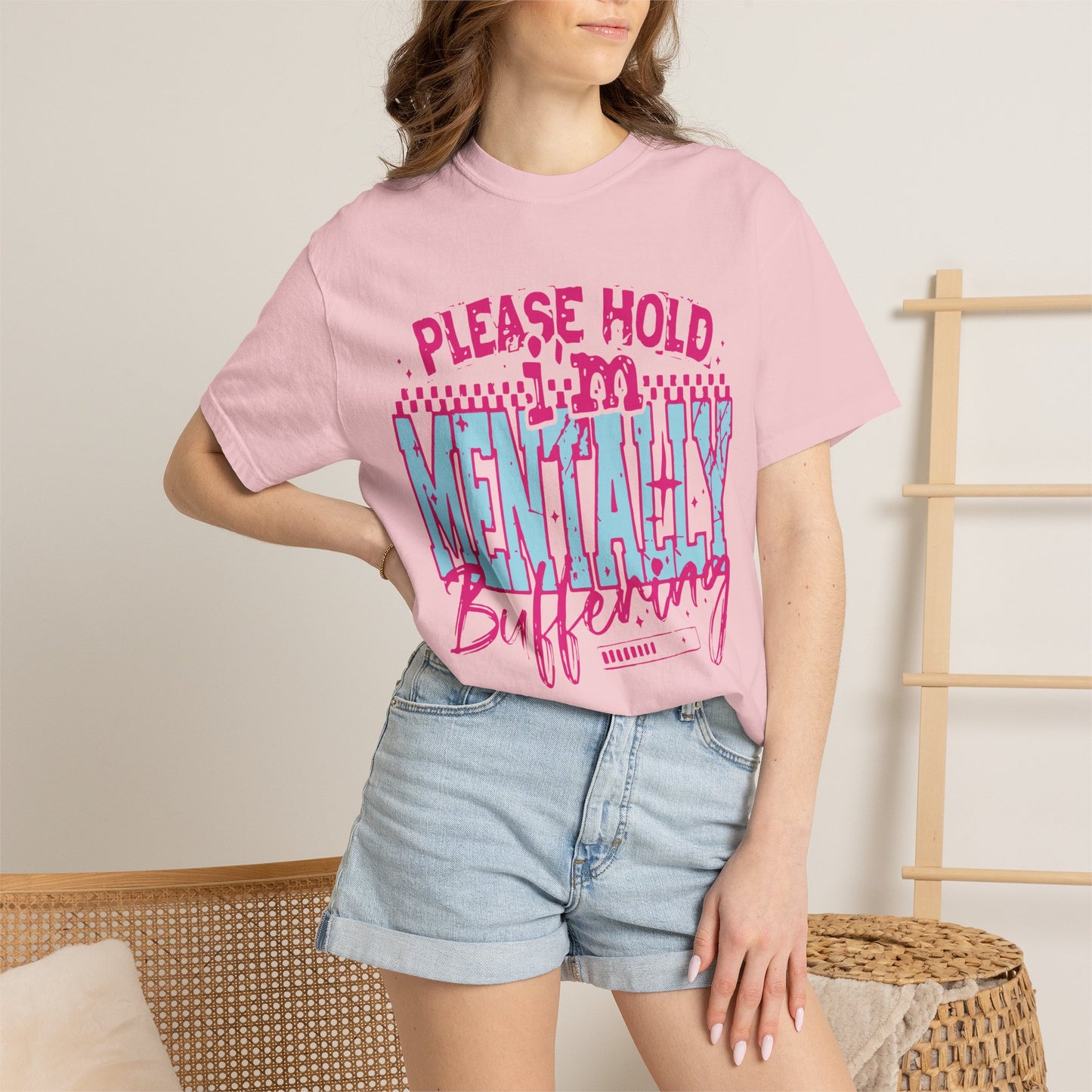 Please Hold I'm Mentally Buffering T-Shirt