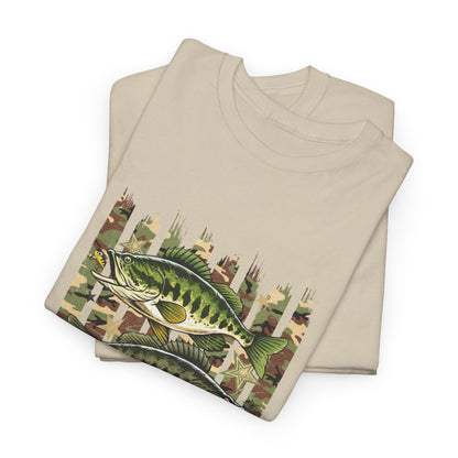Fishing Bass Camouflage Tee