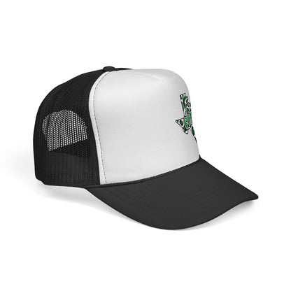 Texas Foxes Leopard Trucker Hat