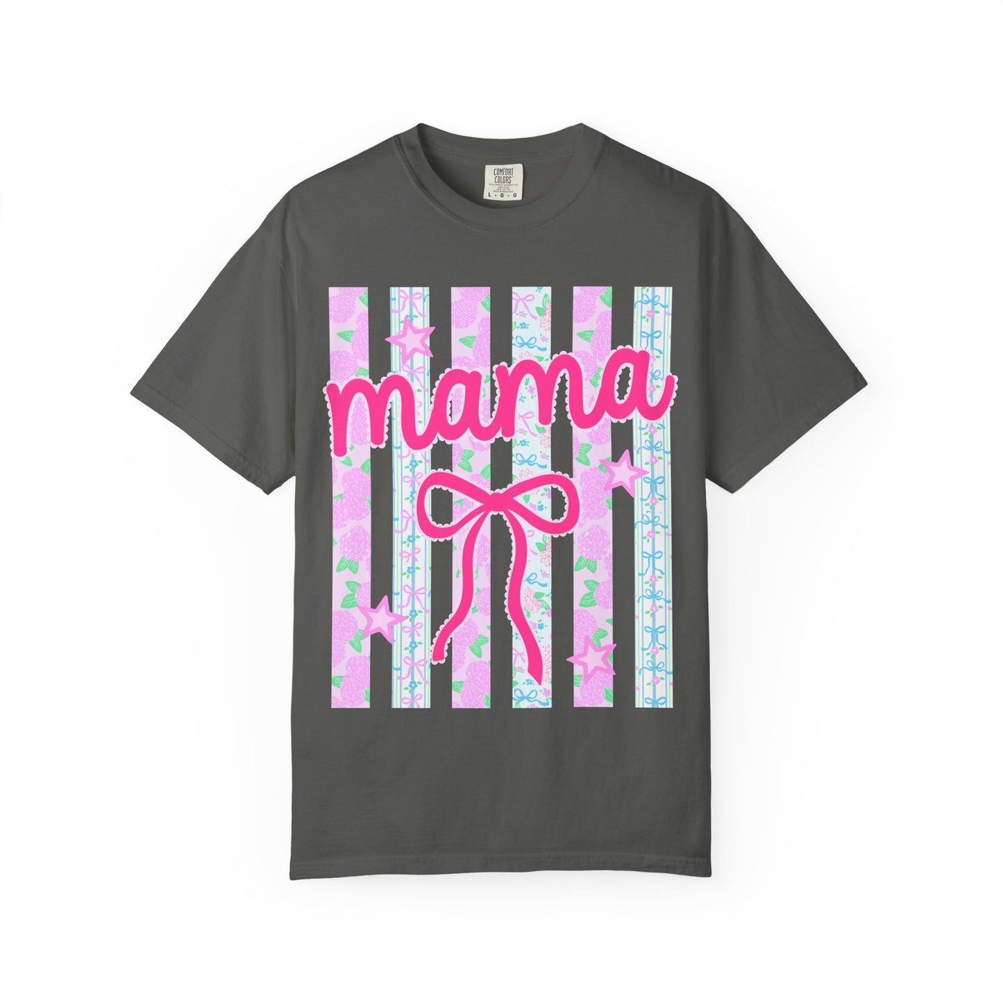 Mama Pink Bow Tee