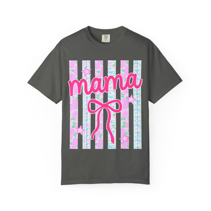 Mama Pink Bow Tee