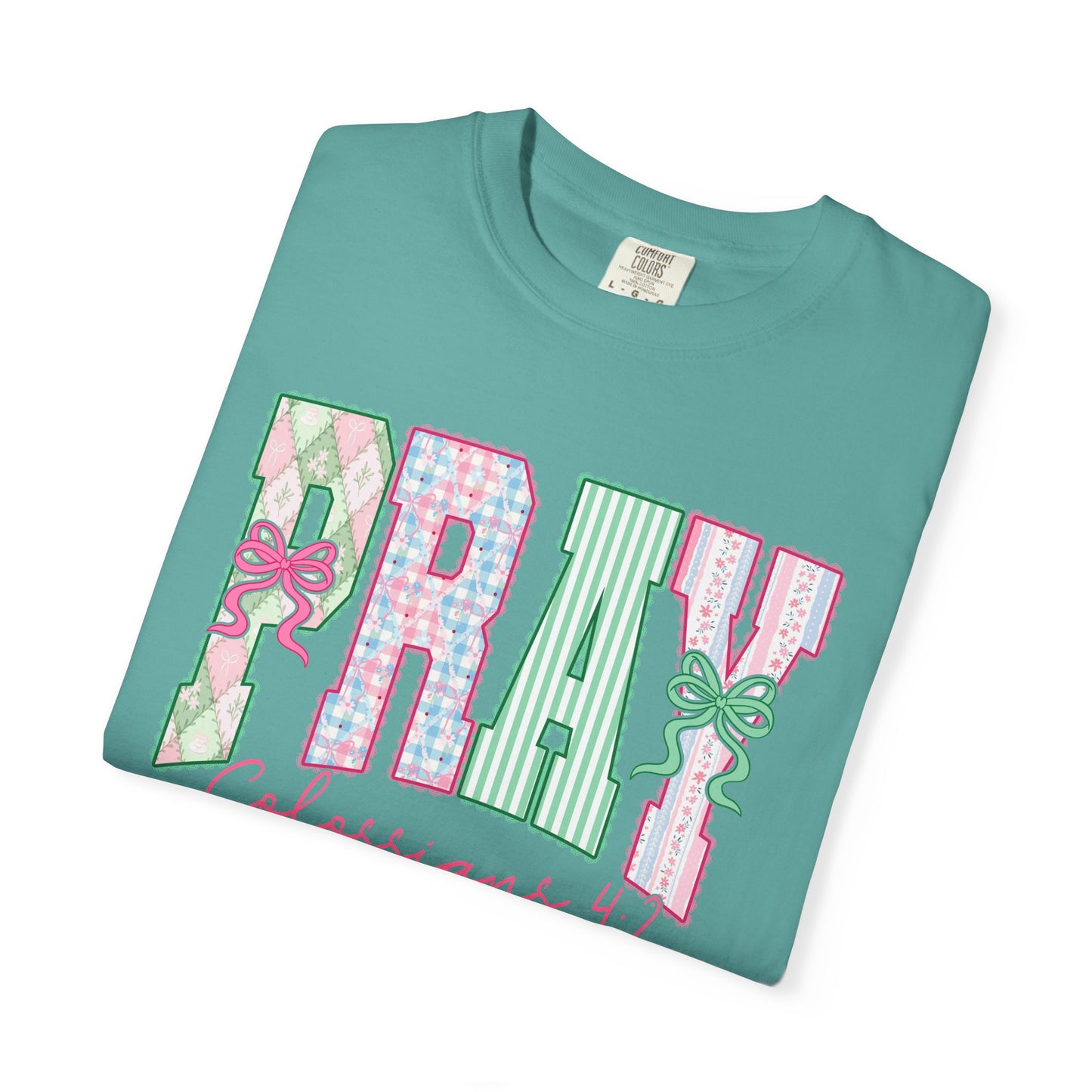 Pray Floral Graphic Tee