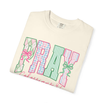 Pray Floral Graphic Tee