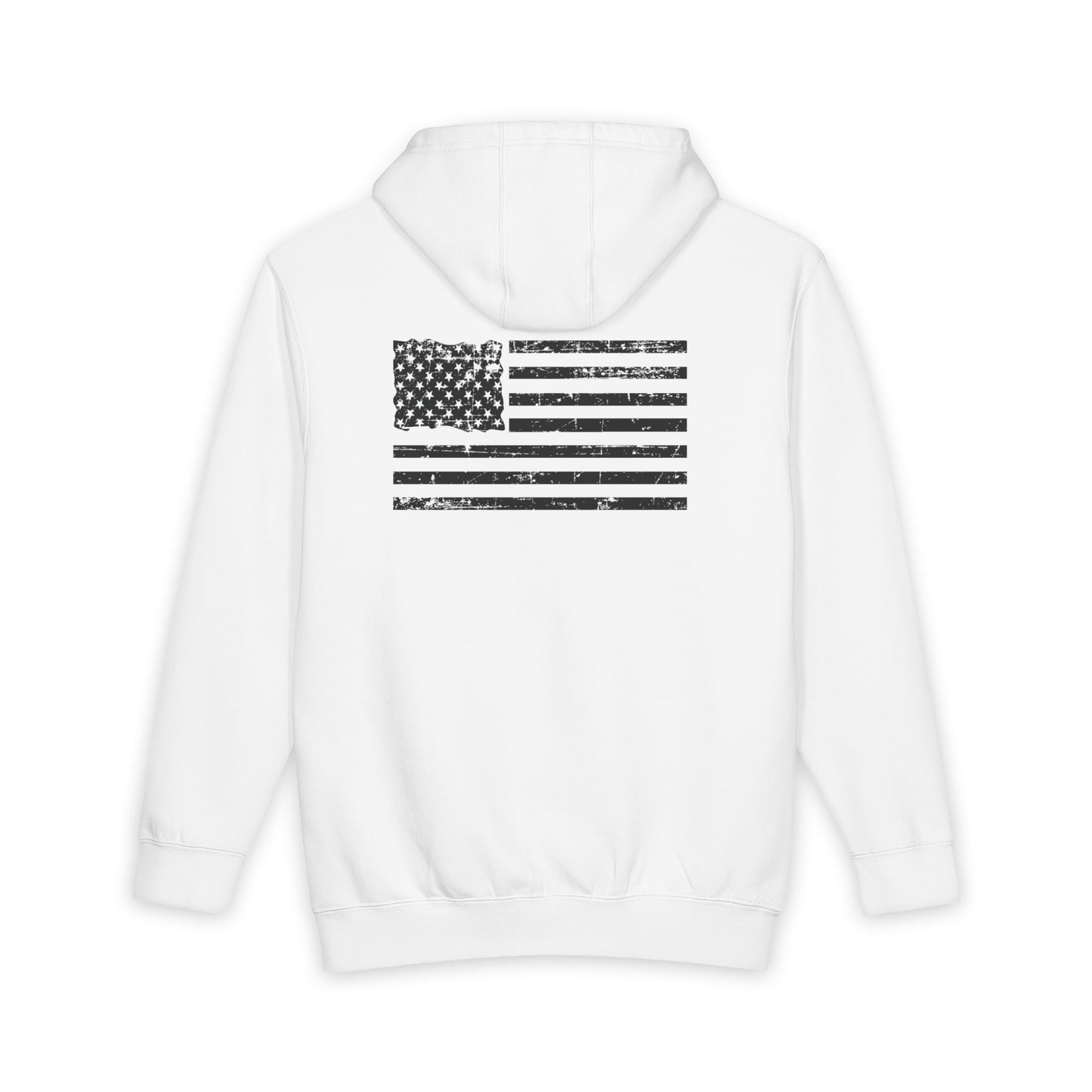 Hoodie — 1776 Betsy Ross Flag Distressed American Patriot Pullover