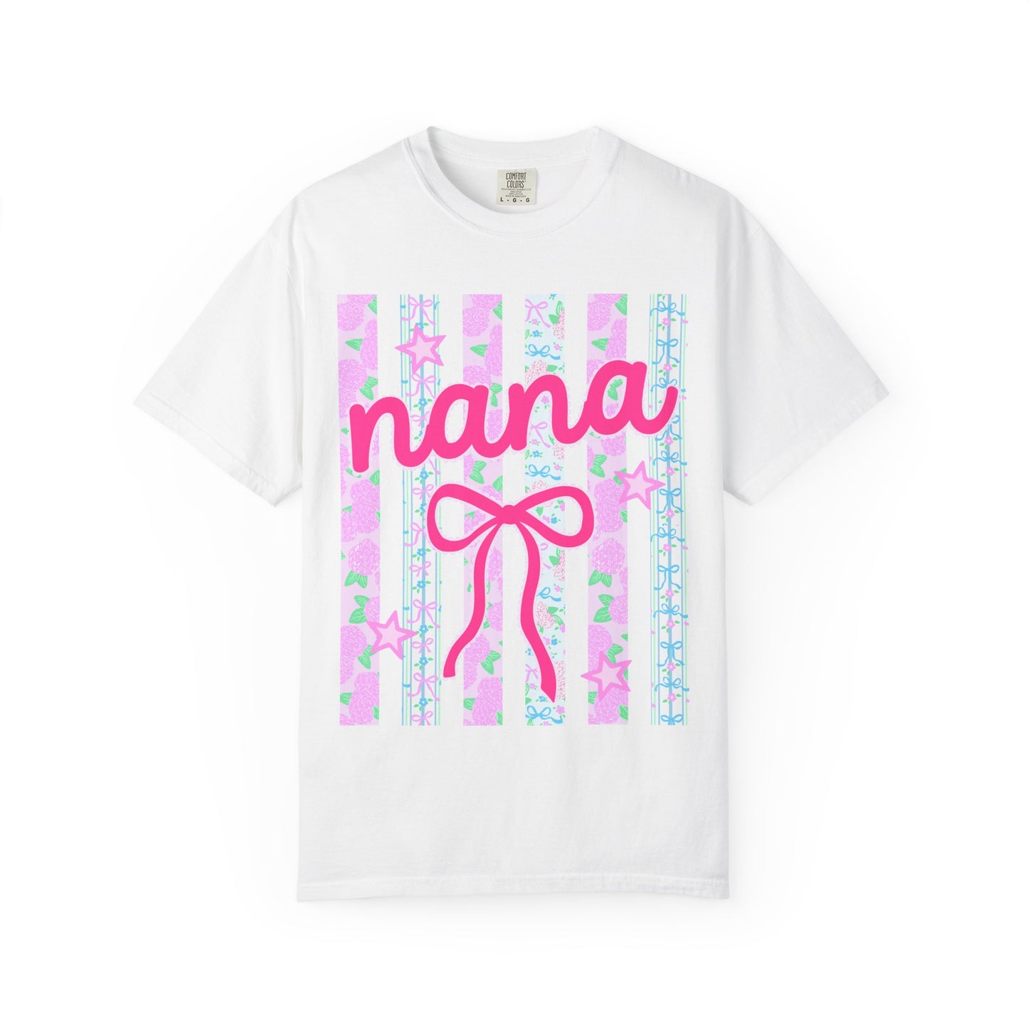 Nana Bow Stripe Tee