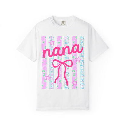Nana Bow Stripe Tee