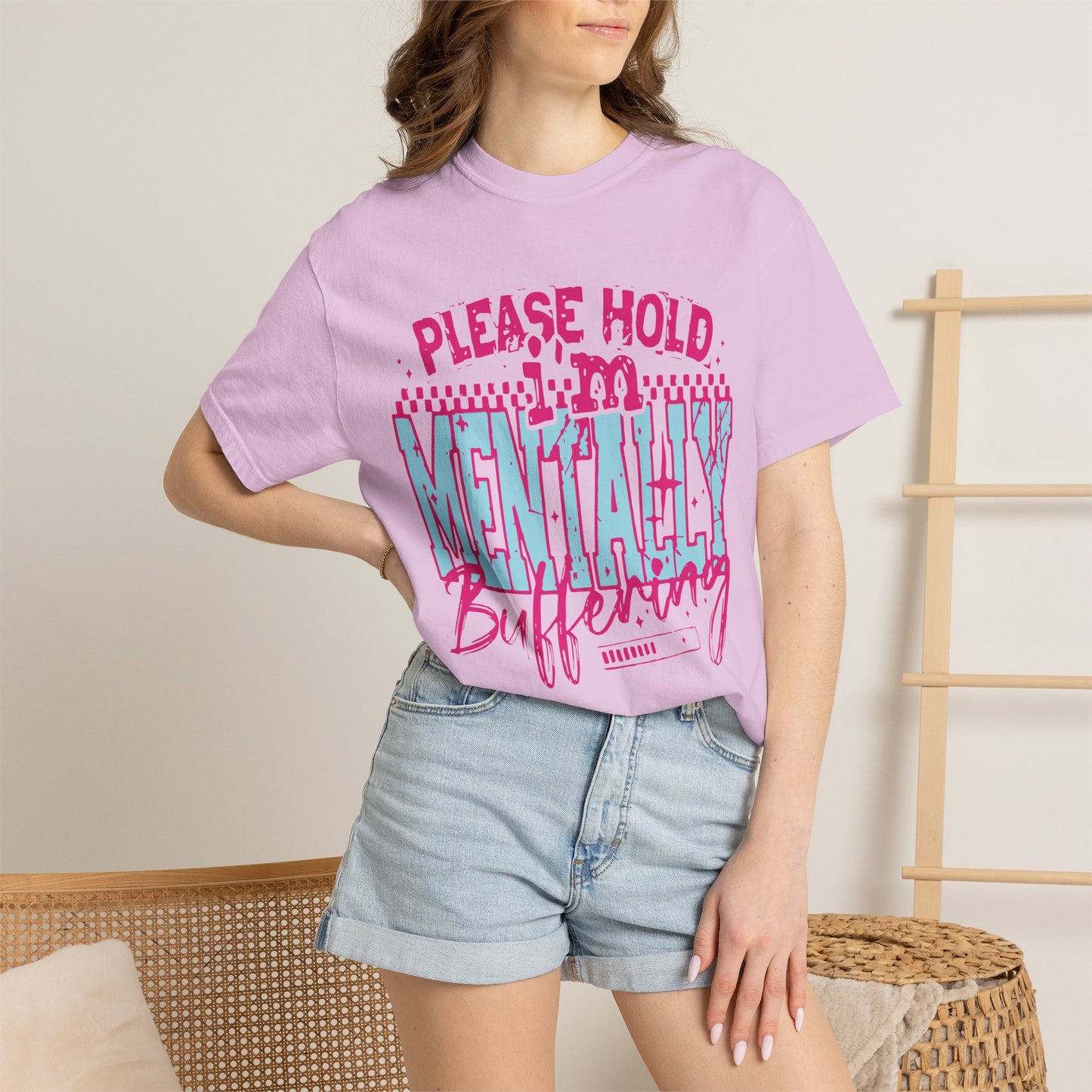 Please Hold I'm Mentally Buffering T-Shirt