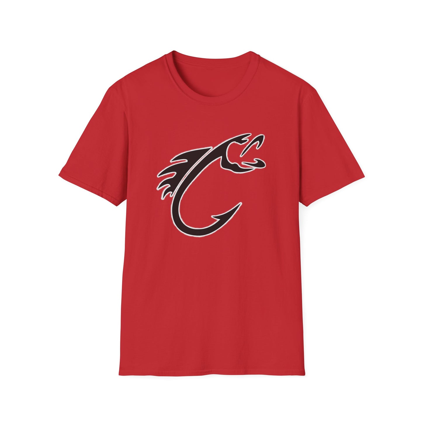 Fishing Hook Fish T-Shirt — Tribal Angler Graphic Tee