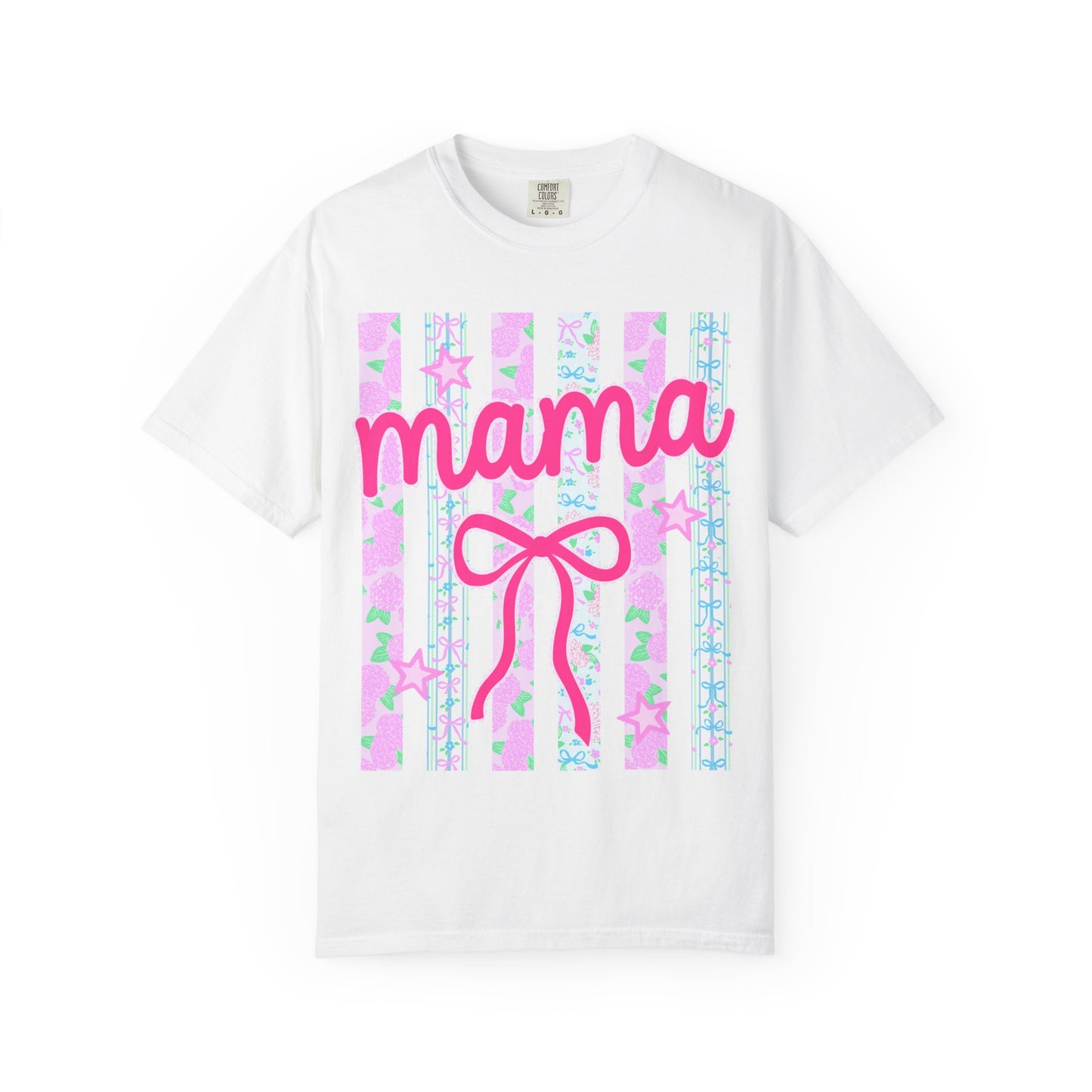 Mama Pink Bow Tee