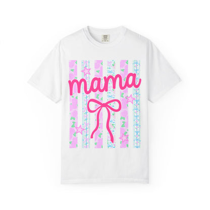 Mama Pink Bow Tee