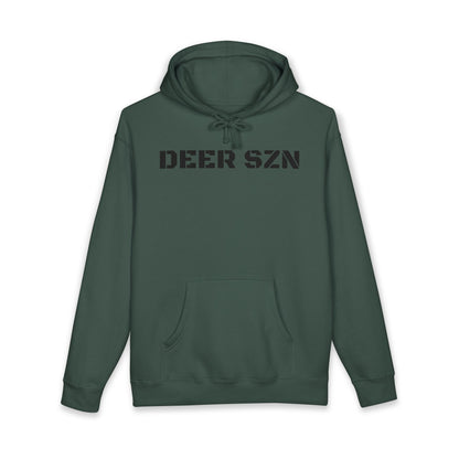 Deer SZN Hoodie - Camo Text Hunting Sweatshirt