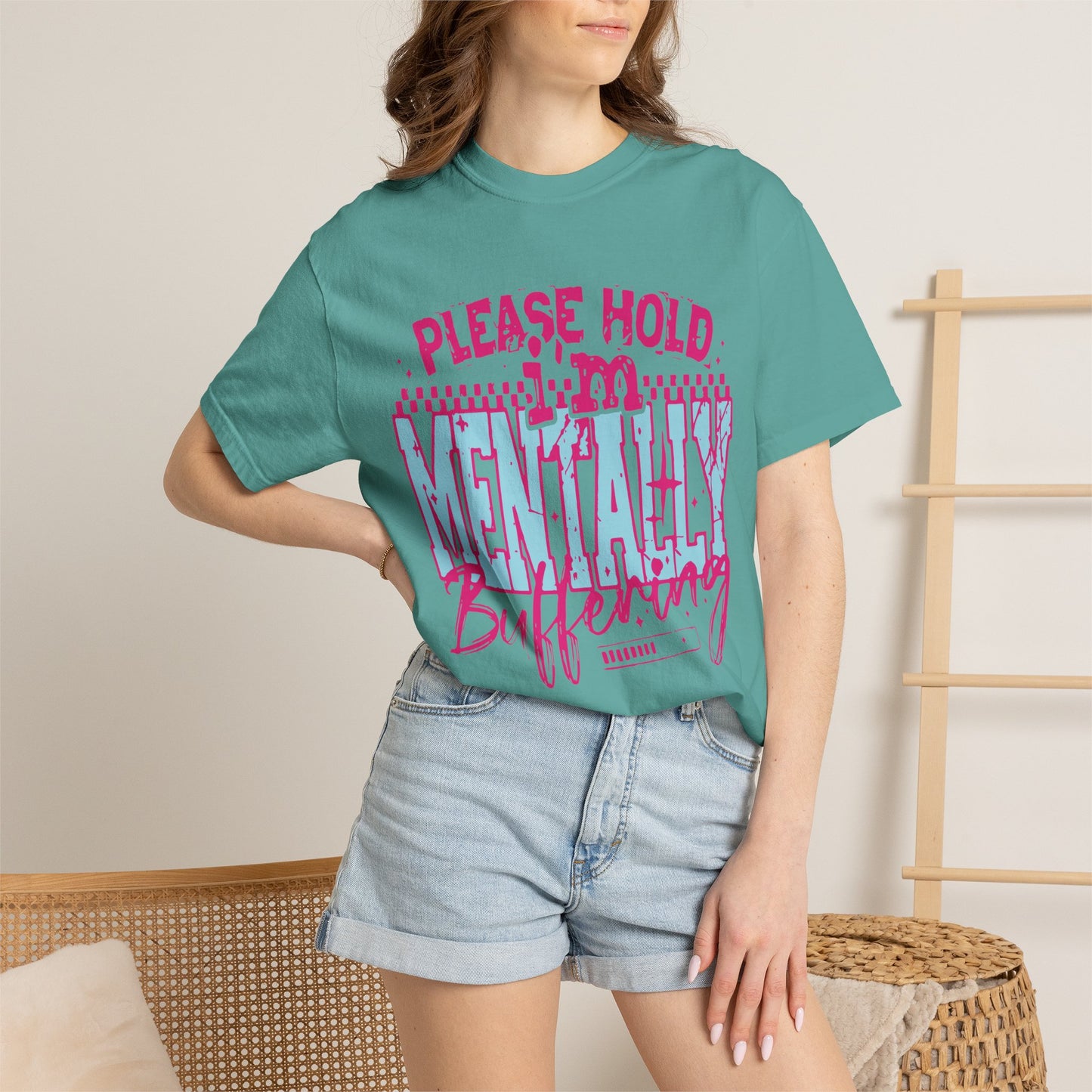 Please Hold I'm Mentally Buffering T-Shirt