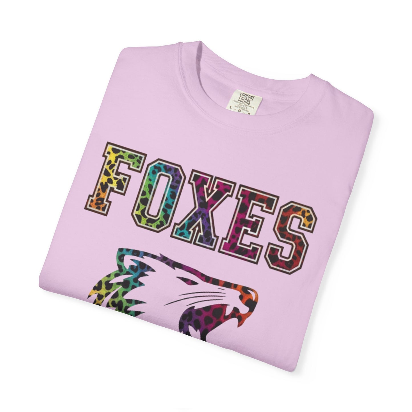 Foxes Leopard Mascot Tee