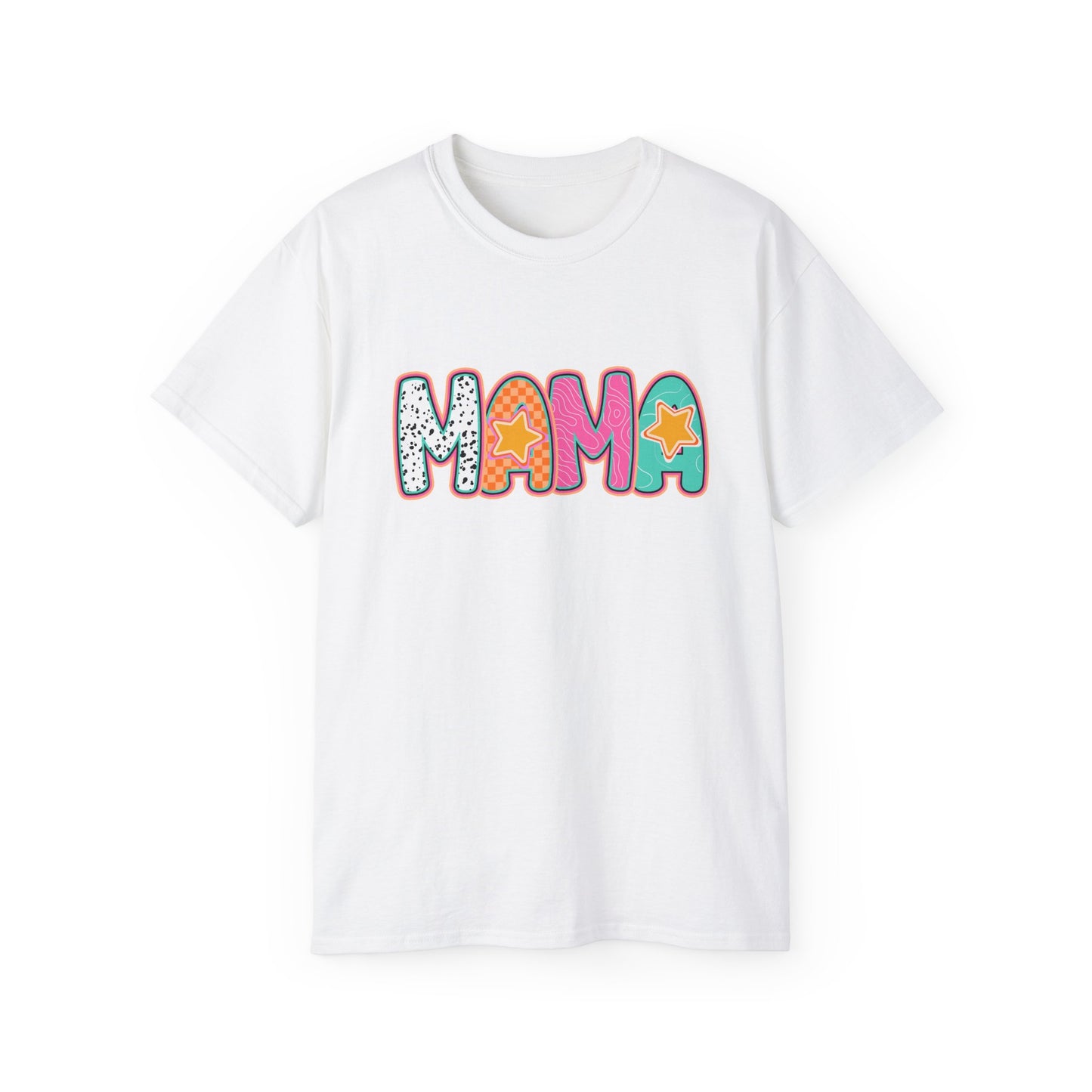 Mama Colorblock Graphic Tee