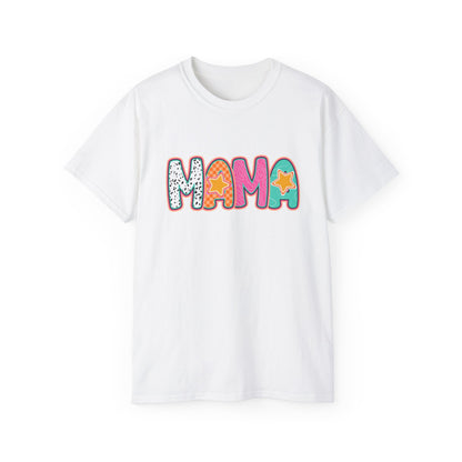 Mama Colorblock Graphic Tee