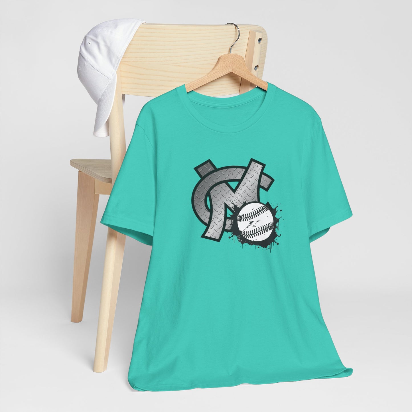 CM FOX BASEBALL UNISEX TEE