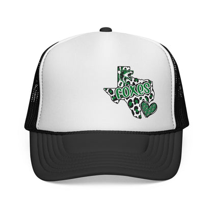 Texas Foxes Leopard Trucker Hat