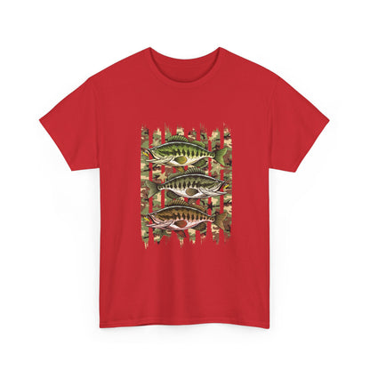 Fishing Bass Camouflage Tee