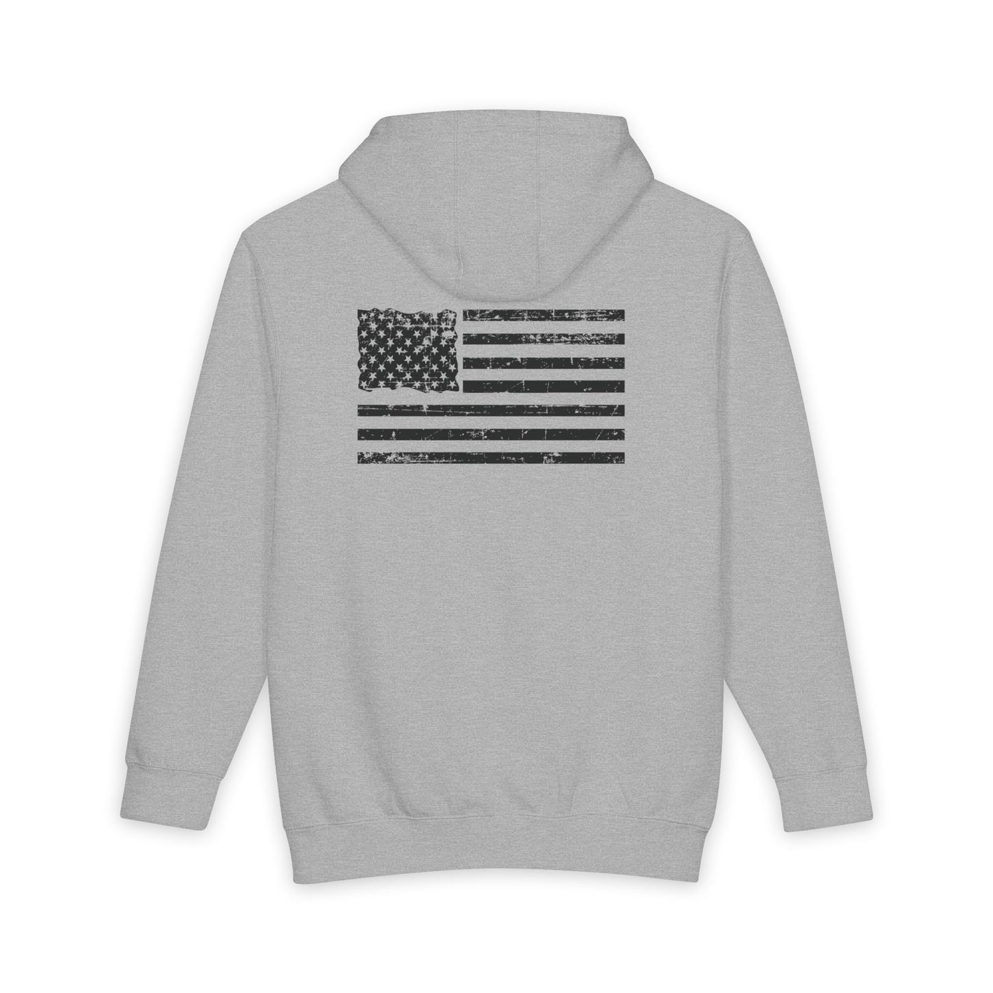 Hoodie — 1776 Betsy Ross Flag Distressed American Patriot Pullover