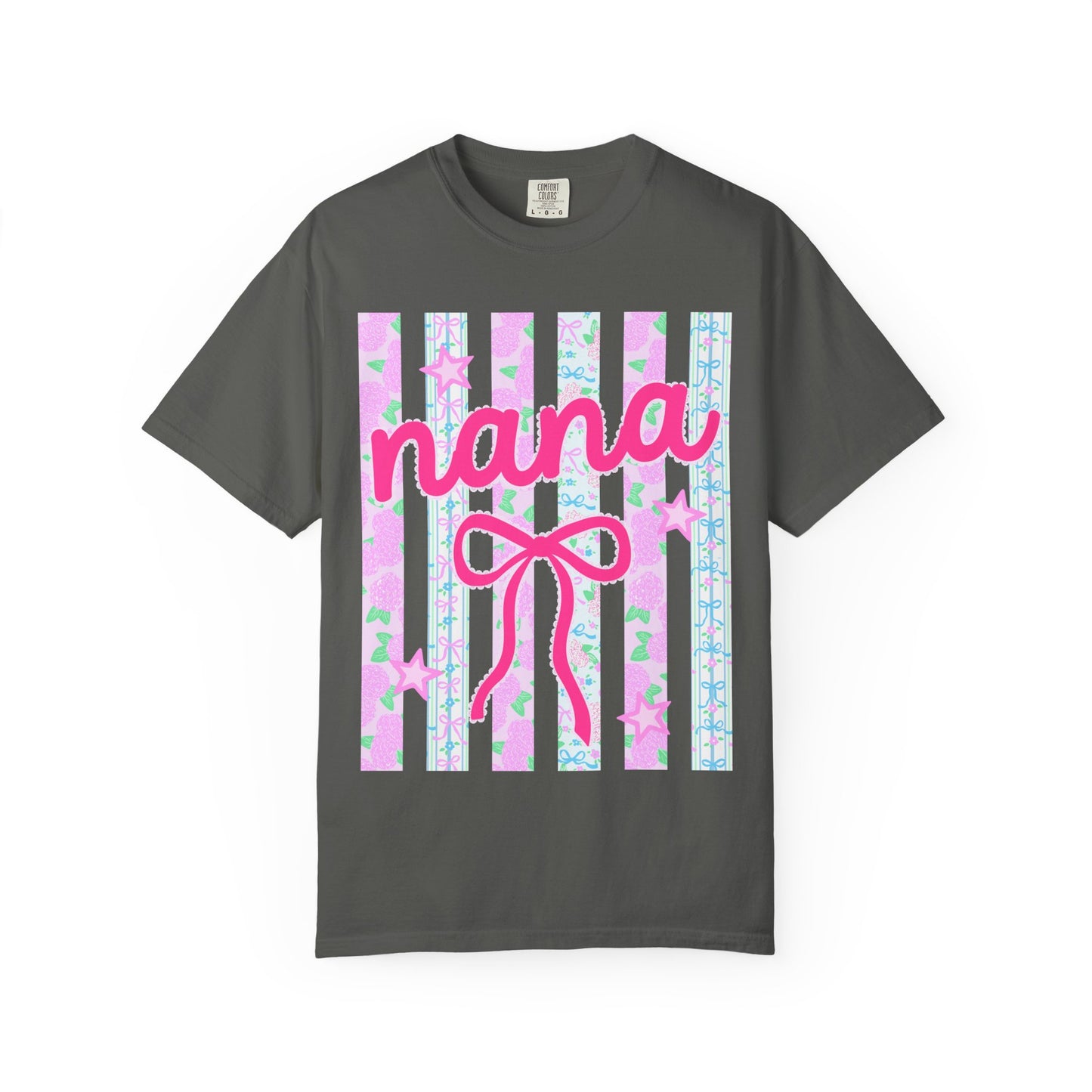 Nana Bow Stripe Tee