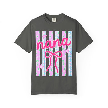 Nana Bow Stripe Tee