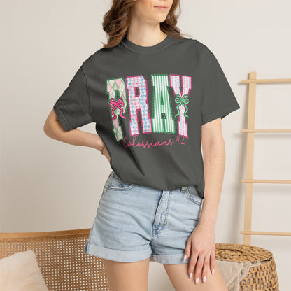 Pray Floral Graphic Tee