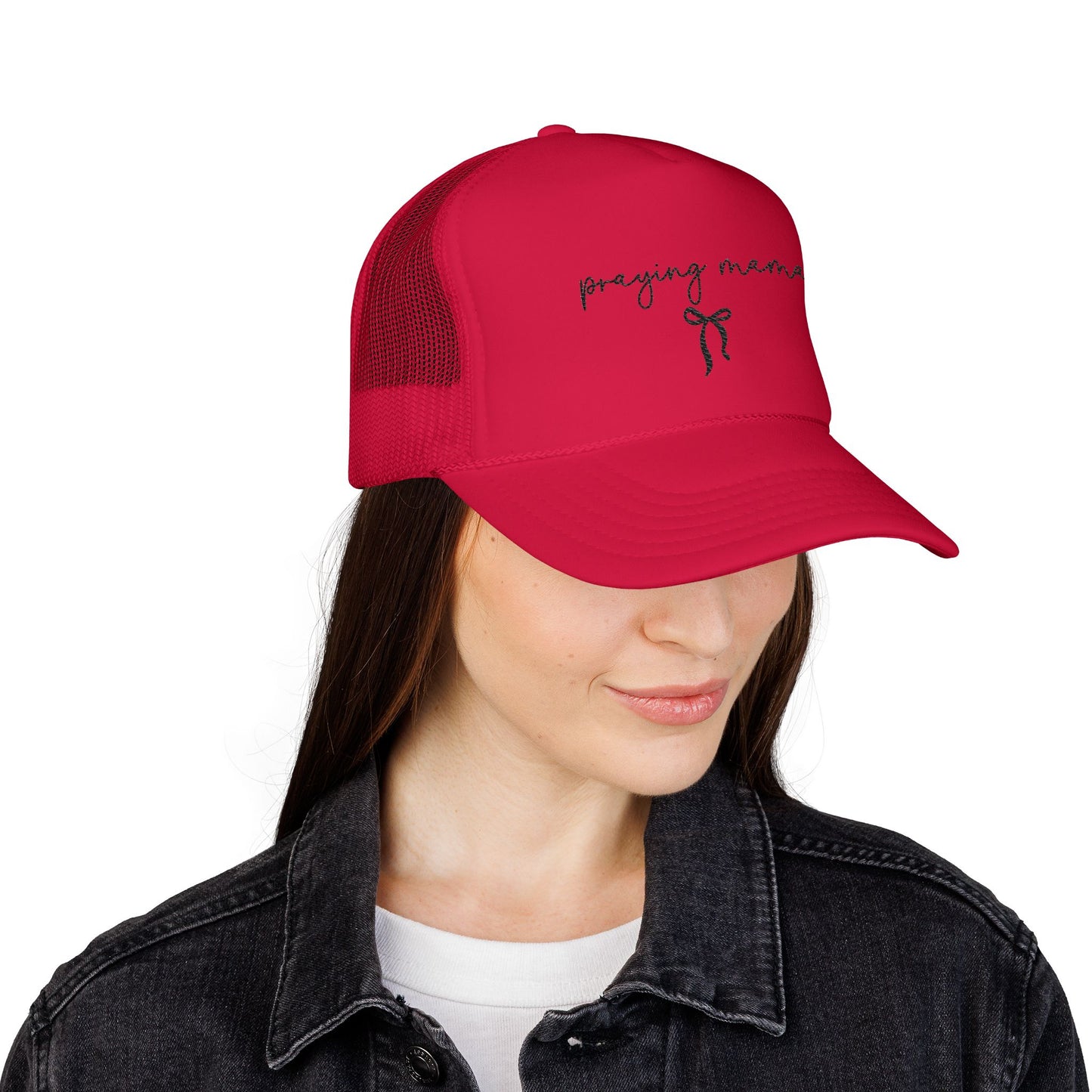 Praying Mama Foam Trucker Hat -