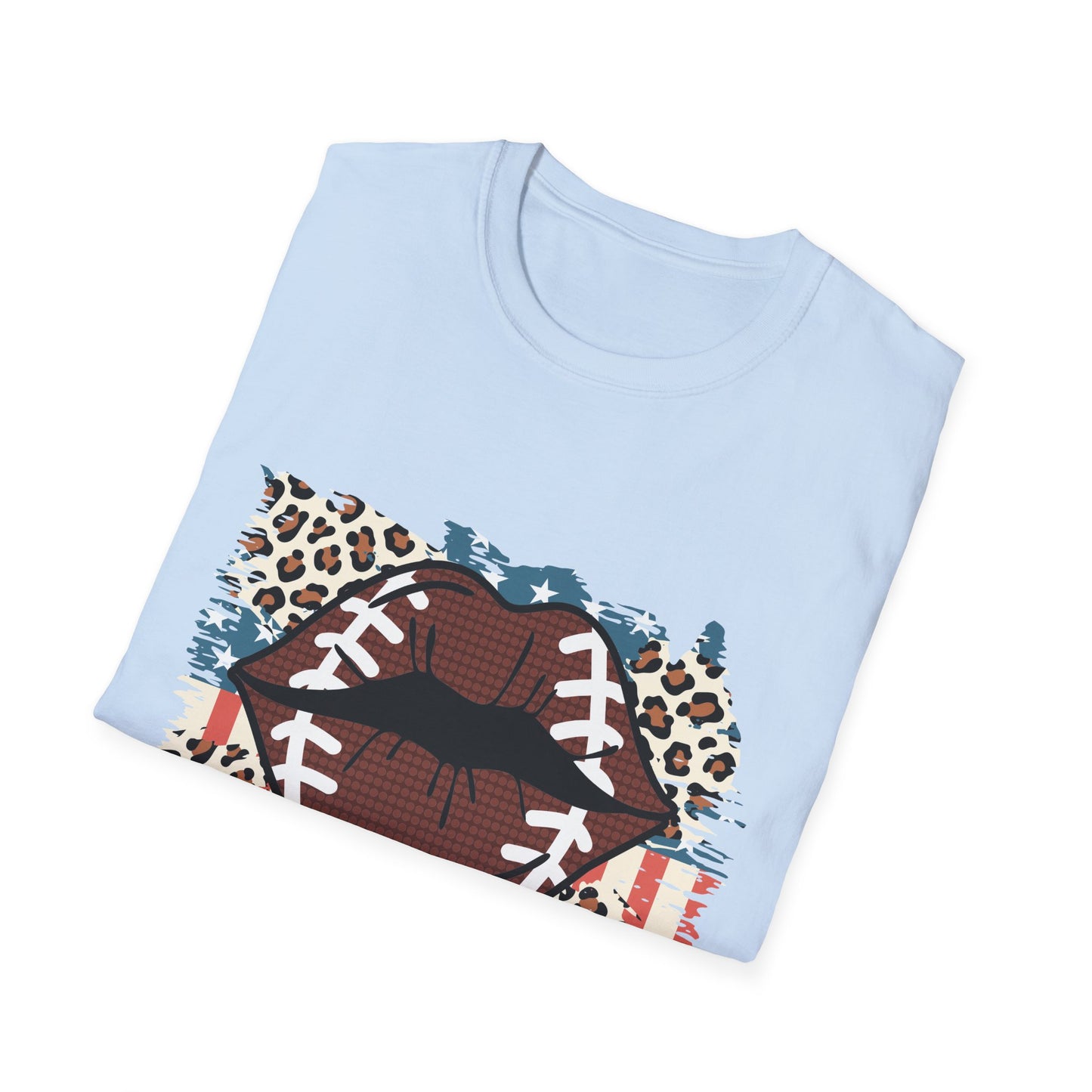 Football Lips Graphic Tee