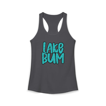 Lake Bum Racerback Tank