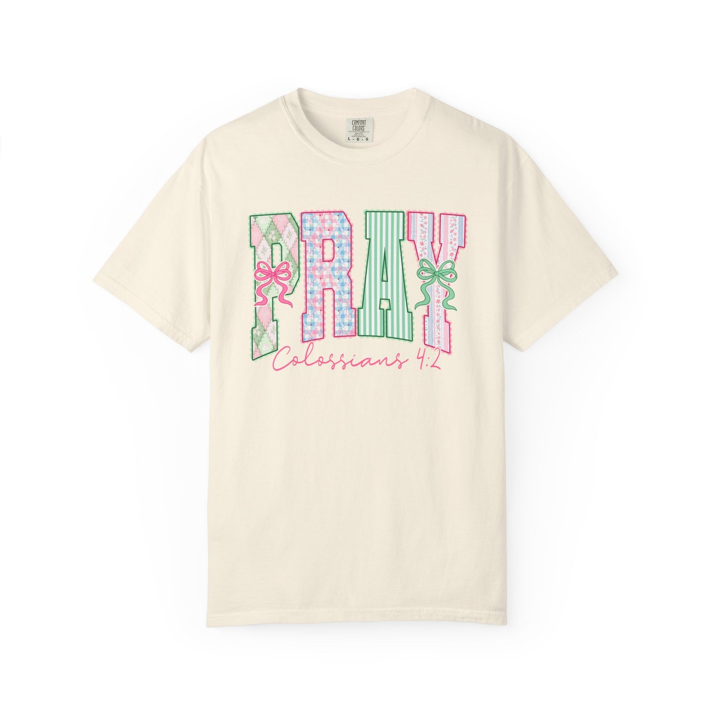 Pray Floral Graphic Tee