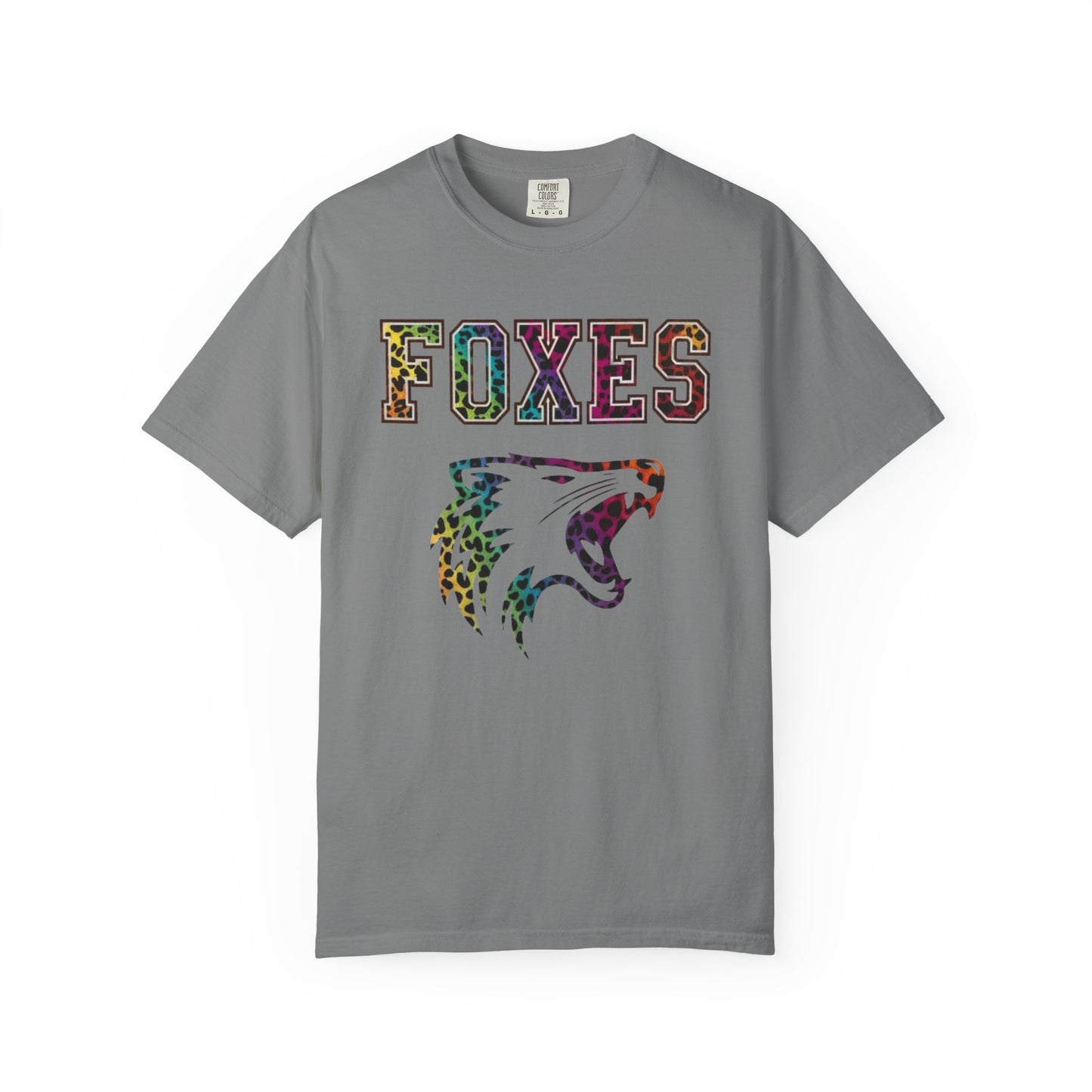 Foxes Leopard Mascot Tee