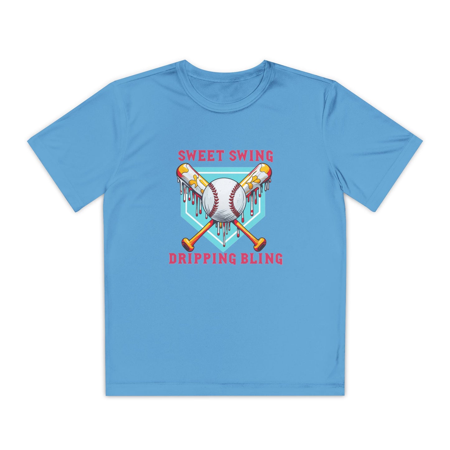 Sweet Swing Dripping Bling Boys Tee