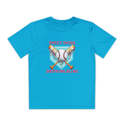 Sweet Swing Dripping Bling Boys Tee