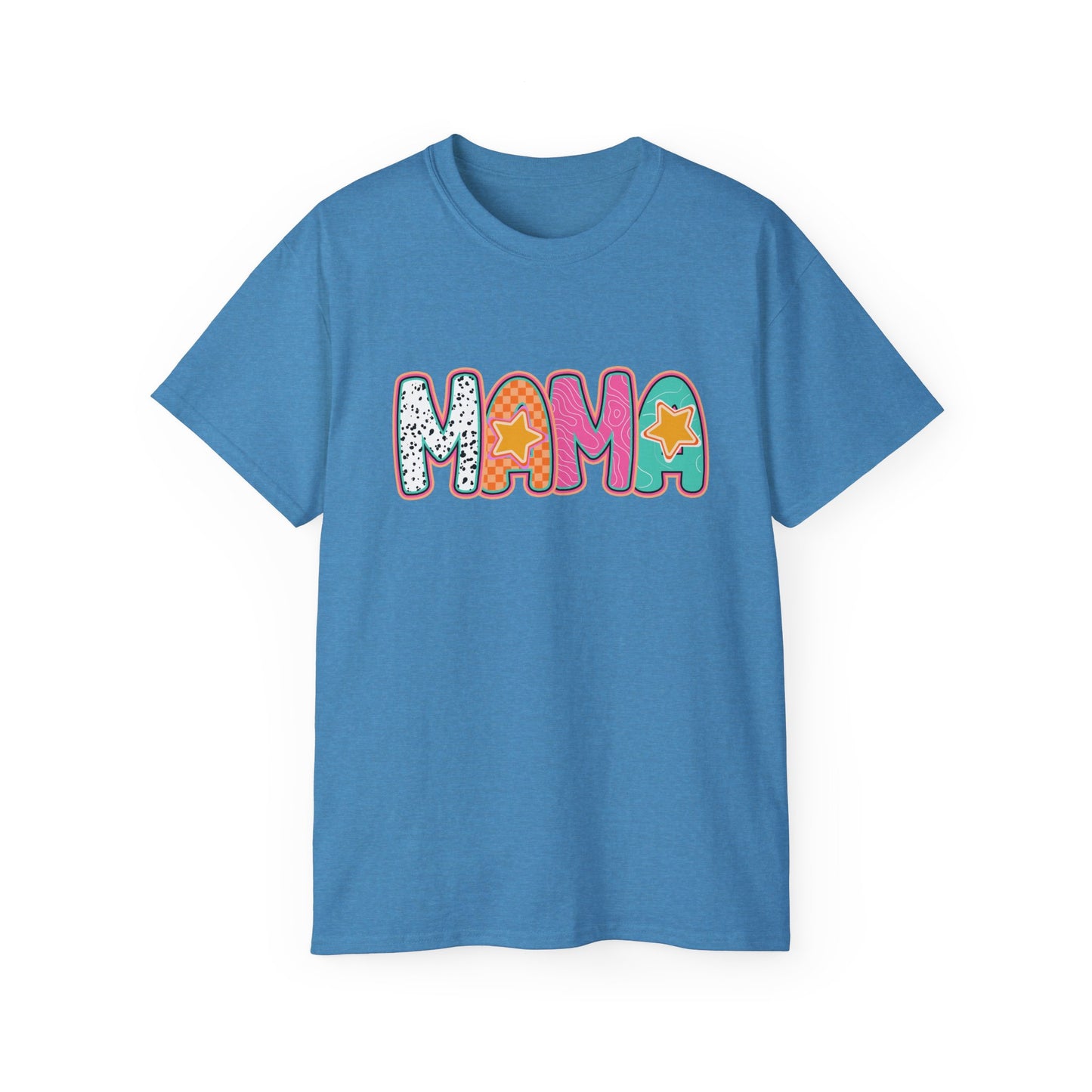 Mama Colorblock Graphic Tee