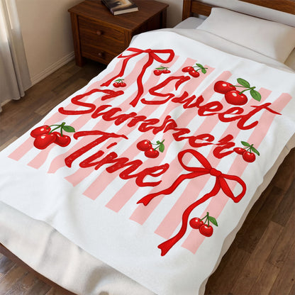 “Sweet Summer Time” Throw Blanket