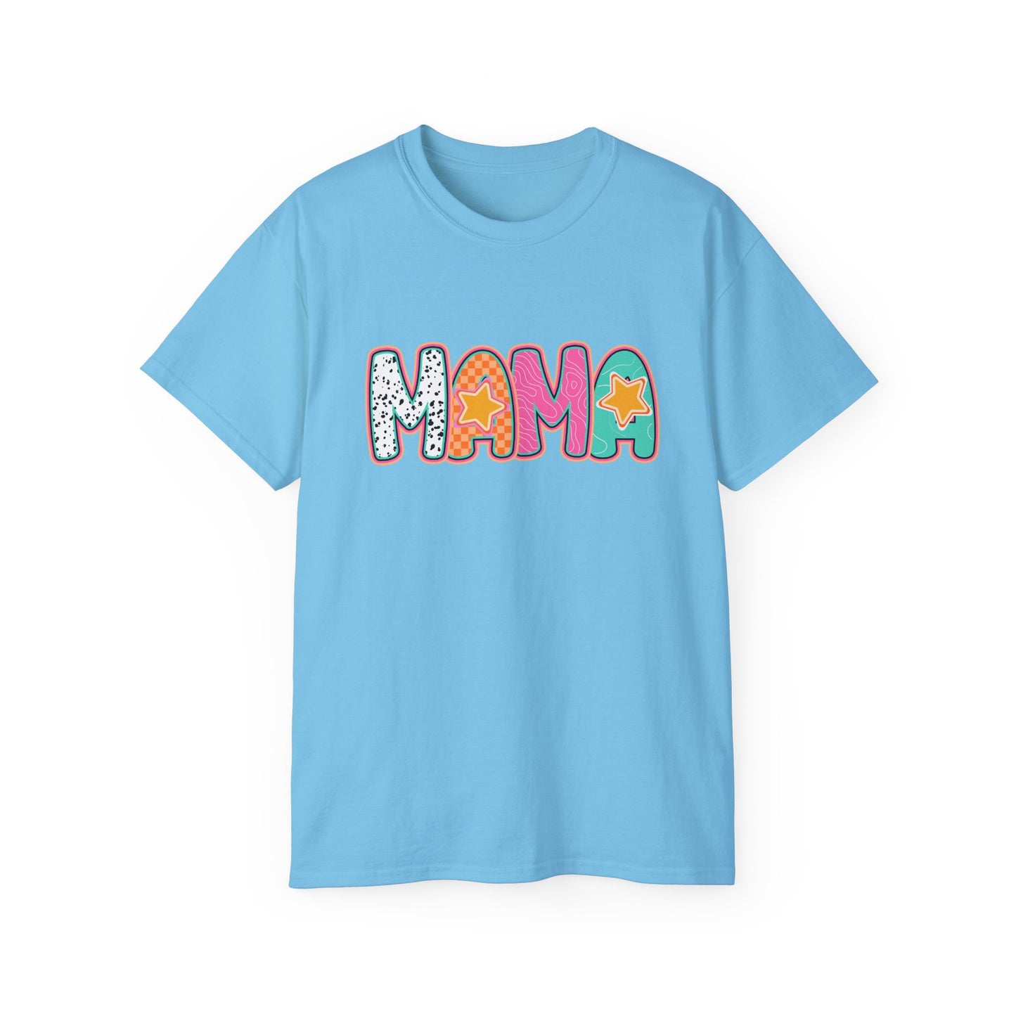 Mama Colorblock Graphic Tee