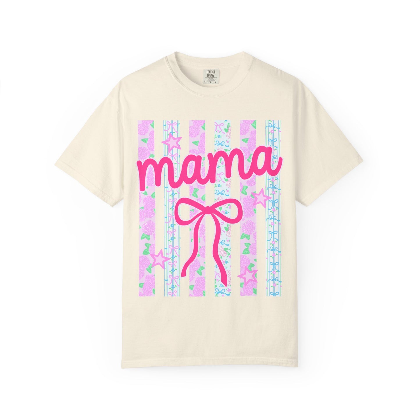 Mama Pink Bow Tee