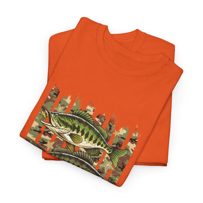 Fishing Bass Camouflage Tee