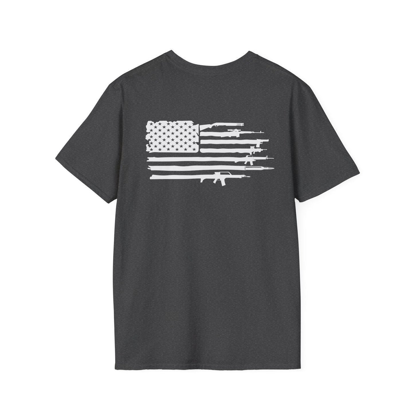 American Flag Rifle T-Shirt