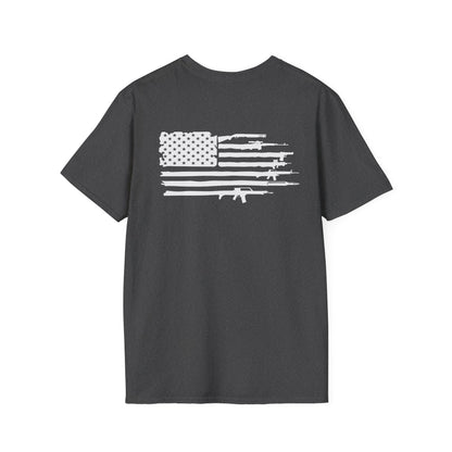 American Flag Rifle T-Shirt