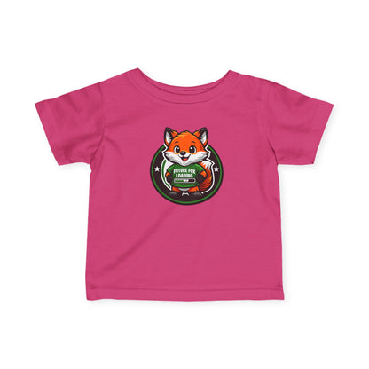 Infant Tee — Cute Fox 'Future Firefighter' Baby Shirt