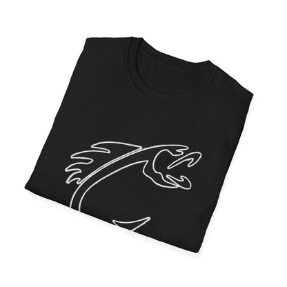 Fishing Hook Fish T-Shirt — Tribal Angler Graphic Tee
