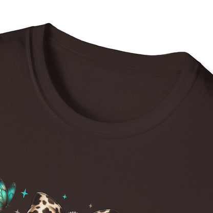 Mama Leopard Bow T‑Shirt