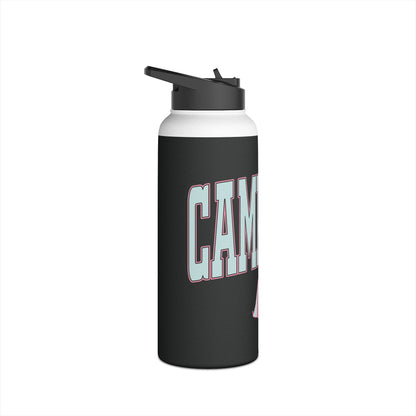 Camp Life Stainless Steel Water Bottle - BLACK