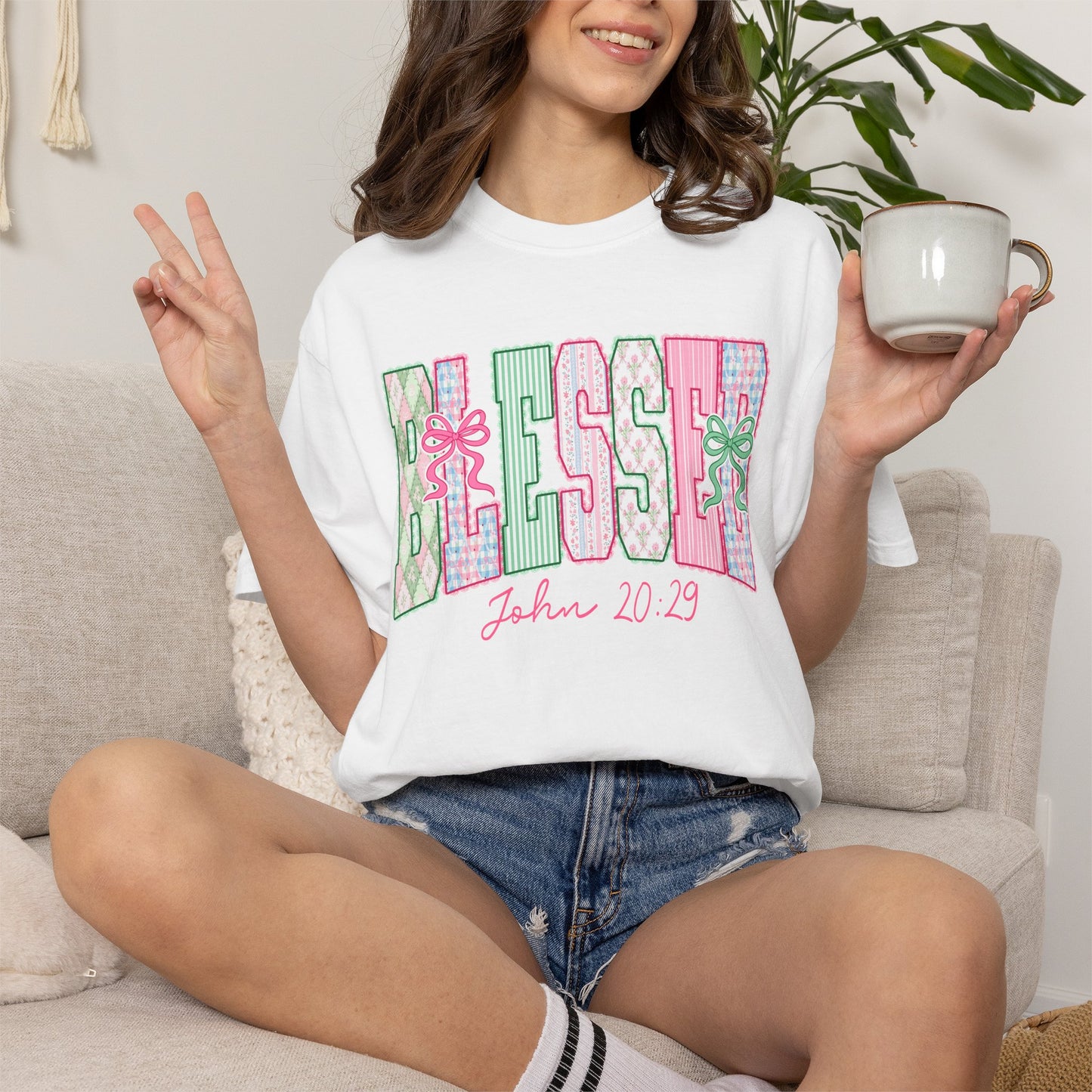 Blessed Floral Tee