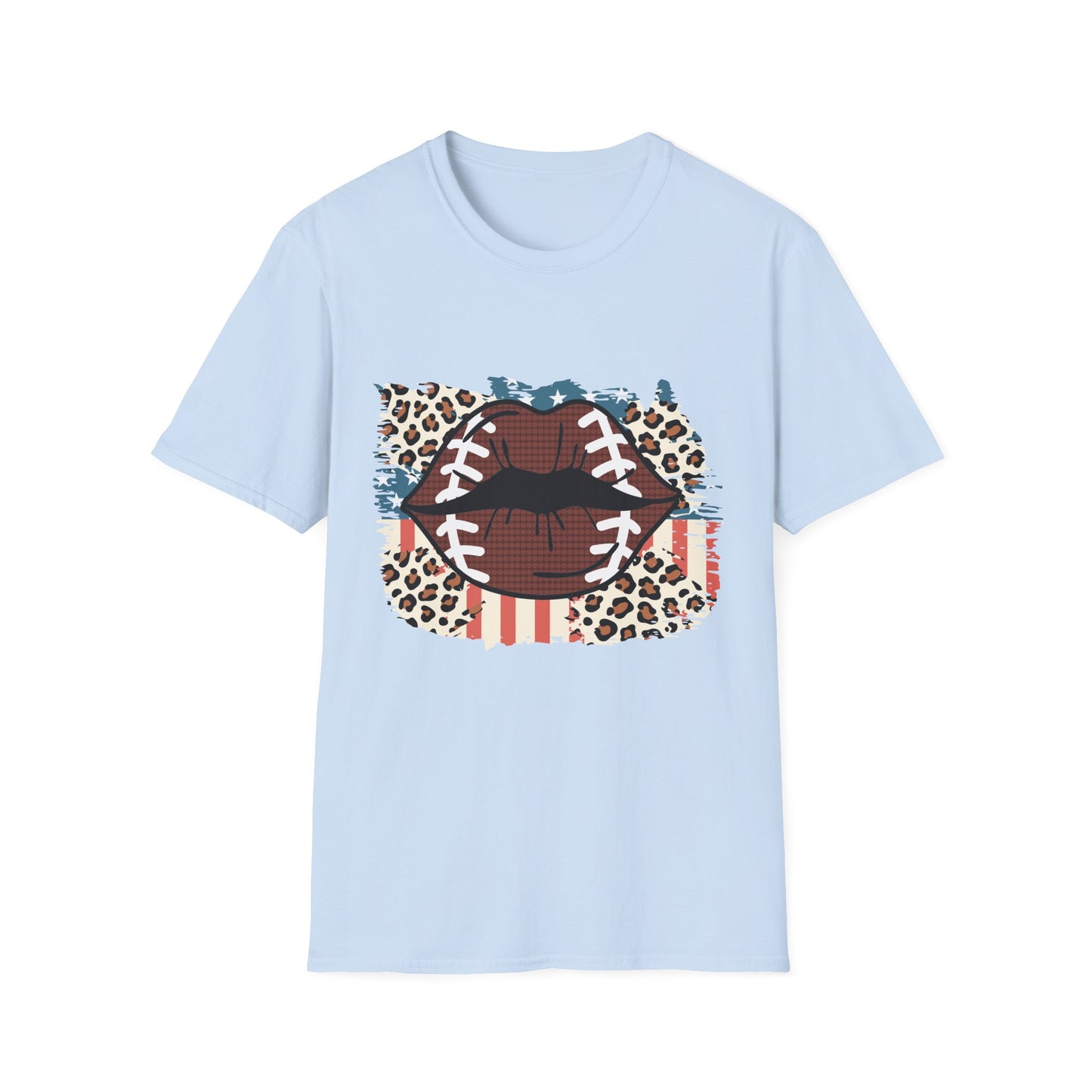 Football Lips Graphic Tee