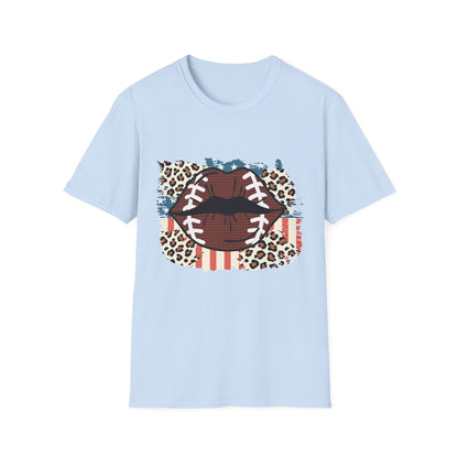 Football Lips Graphic Tee